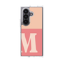 クリアケース［ オリジナル - initial two tone - M pink ］