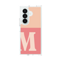 クリアケース［ オリジナル - initial two tone - M pink ］