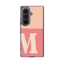 クリアケース［ オリジナル - initial two tone - M pink ］