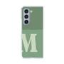 クリアケース［ オリジナル - initial two tone - M green ］
