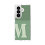 クリアケース［ オリジナル - initial two tone - M green ］