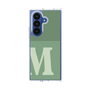 クリアケース［ オリジナル - initial two tone - M green ］