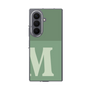クリアケース［ オリジナル - initial two tone - M green ］