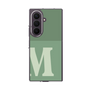 クリアケース［ オリジナル - initial two tone - M green ］