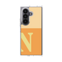 クリアケース［ オリジナル - initial two tone - N orange ］