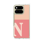 クリアケース［ オリジナル - initial two tone - N pink ］