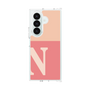 クリアケース［ オリジナル - initial two tone - N pink ］