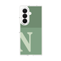 クリアケース［ オリジナル - initial two tone - N green ］