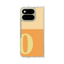 クリアケース［ オリジナル - initial two tone - O orange ］