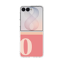 クリアケース［ オリジナル - initial two tone - O pink ］