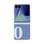 クリアケース［ オリジナル - initial two tone - O blue ］