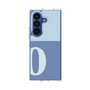 クリアケース［ オリジナル - initial two tone - O blue ］
