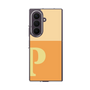 クリアケース［ オリジナル - initial two tone - P orange ］