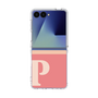 クリアケース［ オリジナル - initial two tone - P pink ］