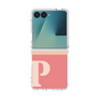 クリアケース［ オリジナル - initial two tone - P pink ］