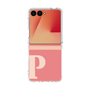 クリアケース［ オリジナル - initial two tone - P pink ］