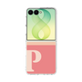 クリアケース［ オリジナル - initial two tone - P pink ］