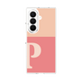 クリアケース［ オリジナル - initial two tone - P pink ］