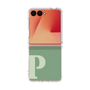 クリアケース［ オリジナル - initial two tone - P green ］