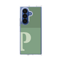 クリアケース［ オリジナル - initial two tone - P green ］