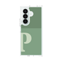 クリアケース［ オリジナル - initial two tone - P green ］