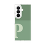 クリアケース［ オリジナル - initial two tone - P green ］