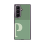 クリアケース［ オリジナル - initial two tone - P green ］