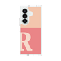 クリアケース［ オリジナル - initial two tone - R pink ］