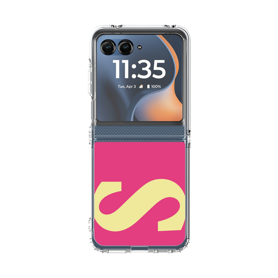 クリアケース［ オリジナル - initial color - S pink ］