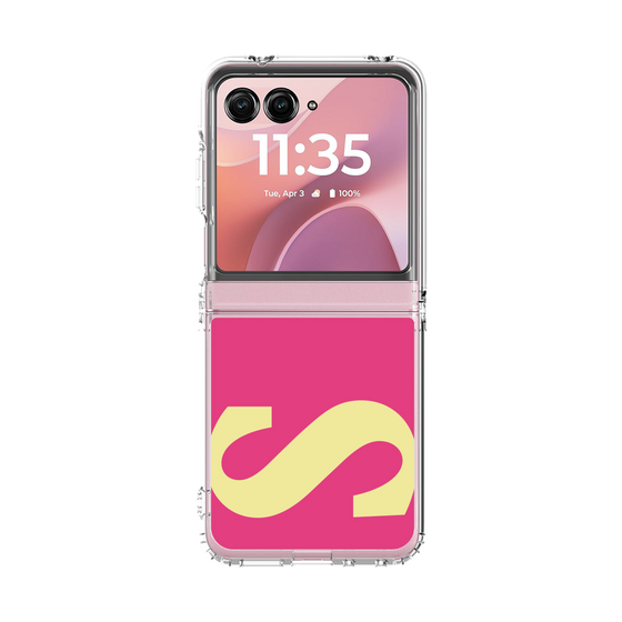 クリアケース［ オリジナル - initial color - S pink ］