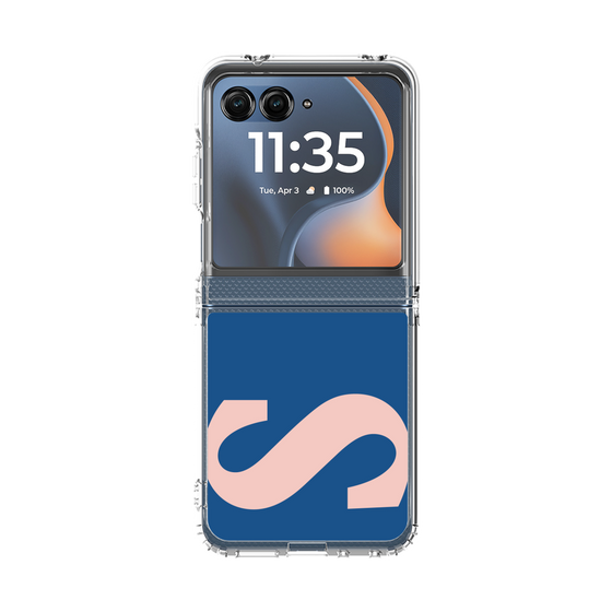 クリアケース［ オリジナル - initial color - S navy ］