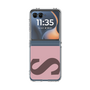 クリアケース［ オリジナル - initial color - S dusty pink ］