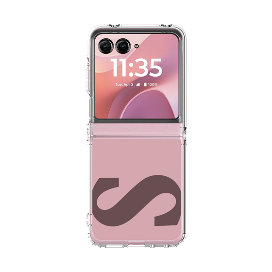 クリアケース［ オリジナル - initial color - S dusty pink ］
