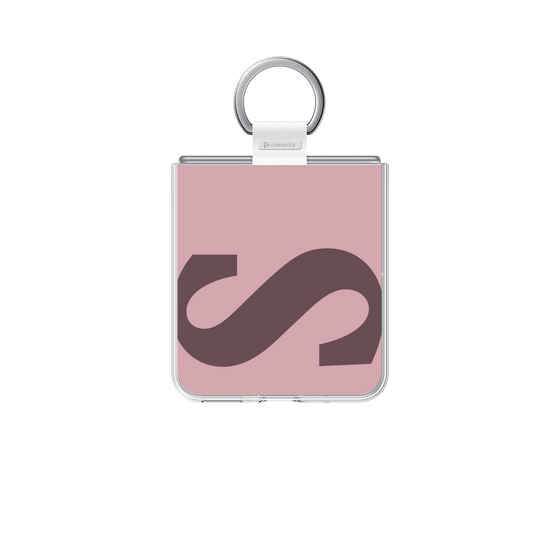 クリアケース［ オリジナル - initial color - S dusty pink ］