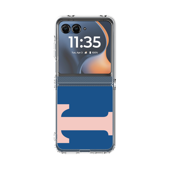 クリアケース［ オリジナル - initial color - T navy ］