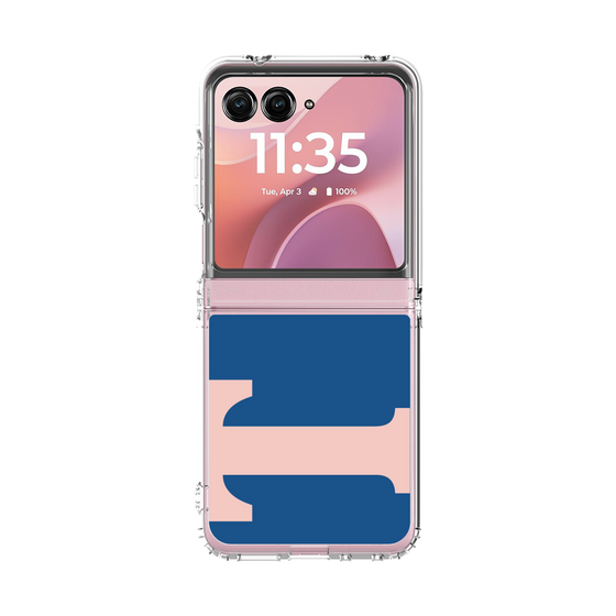 クリアケース［ オリジナル - initial color - T navy ］