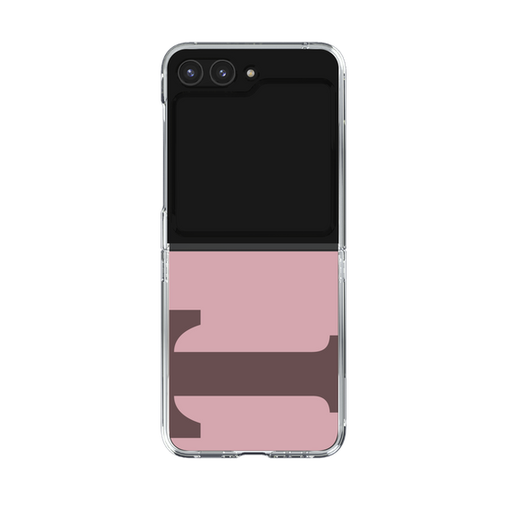 クリアケース［ オリジナル - initial color - T dusty pink ］