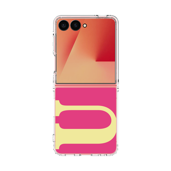 クリアケース［ オリジナル - initial color - U pink ］