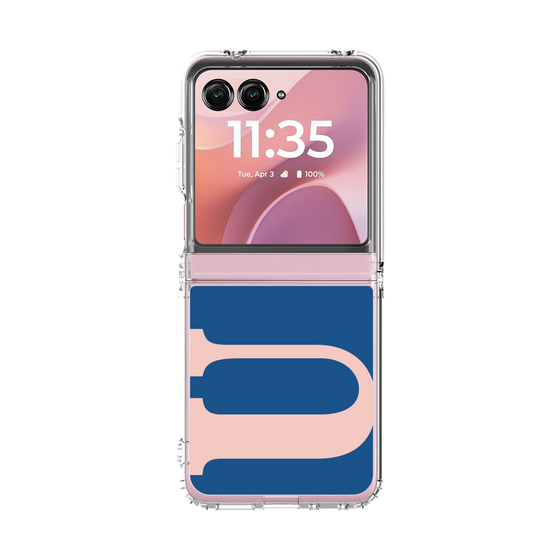 クリアケース［ オリジナル - initial color - U navy ］