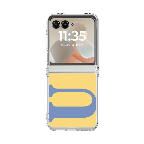 クリアケース［ オリジナル - initial color - U yellow ］