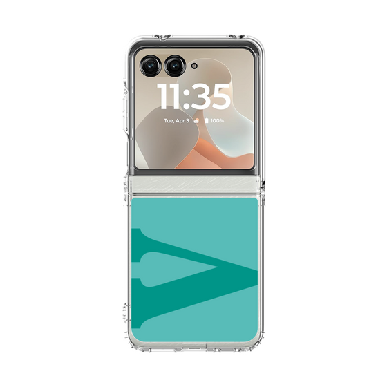 クリアケース［ オリジナル - initial color - V light green ］