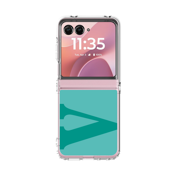 クリアケース［ オリジナル - initial color - V light green ］