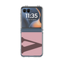 クリアケース［ オリジナル - initial color - V dusty pink ］