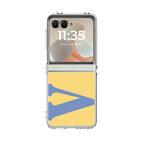 クリアケース［ オリジナル - initial color - V yellow ］