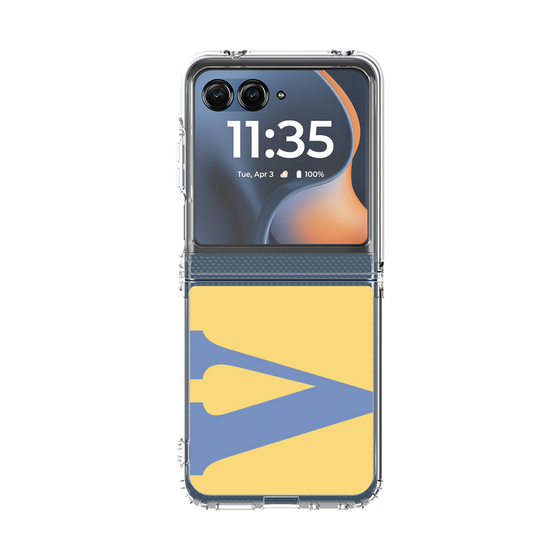 クリアケース［ オリジナル - initial color - V yellow ］