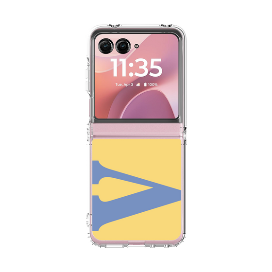 クリアケース［ オリジナル - initial color - V yellow ］