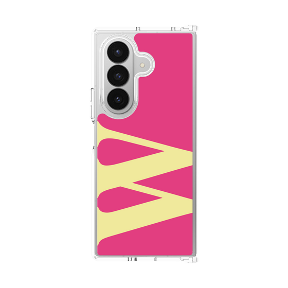 クリアケース［ オリジナル - initial color - W pink ］