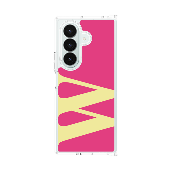 クリアケース［ オリジナル - initial color - W pink ］