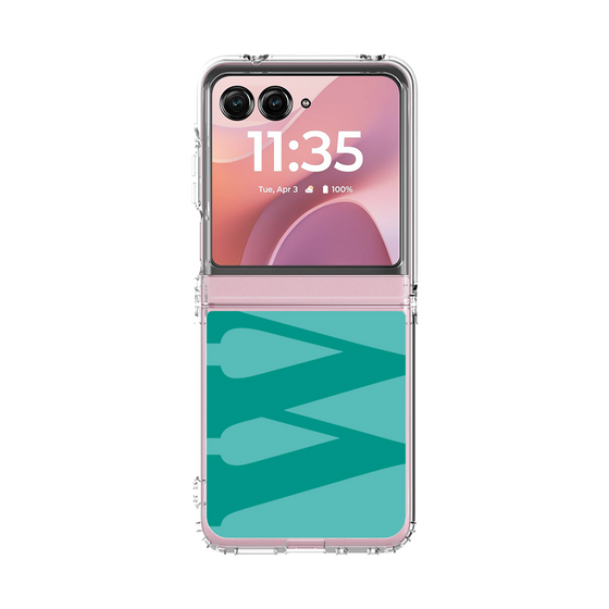 クリアケース［ オリジナル - initial color - W light green ］