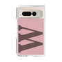 クリアケース［ オリジナル - initial color - W dusty pink ］